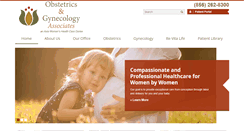 Desktop Screenshot of myobgyndoctors.com